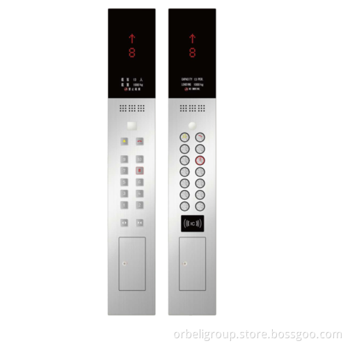 Customized Elevator Spare Parts Factory - Elevator Car Operation Panel and Hall Call Panel